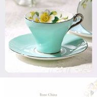 2025 New Style Ansley Color Glaze Dogwood Bone China Coffee Cup Saucer English Afternoon Tea Tea Cup
