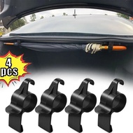 1/2/4Pcs Car Umbrella Holder Car Trunk Umbrella Hook Auto Interior Hanger Accessories