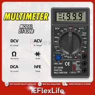TNB Digital Multimeter Auto Electrical Multi Meter Digital Tester Elektrik AC DC Voltage Tester Amp 