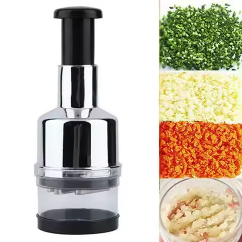 304 Stainless Steel Patting Knife Garlic Puree Tool Food Vegetable Garlic Onion Dicer Mincer Househo