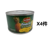 地捫 - 地捫菠蘿片罐頭(細罐)(234g) X4罐