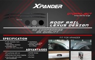 PROMO ONGKIR..! BISA [COD]  XPANDER ROOF RAIL -EC1-ORRXS- Mitsubishi Xpander Roof Rail SILVER MODEL 