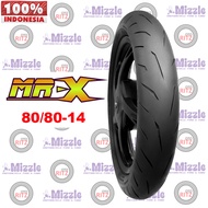 Ban Motor Mizzle 80/80-14 Soft Compound MR X series Tubeless - Ban Motor Matic - Ban Soft Compound - Ban Motor Ring 14