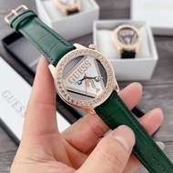 GUESS Women Hollow Leather Quartz Watch for Women