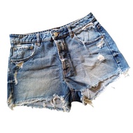Z*RA Original Hot Pants Jeans Celana Pendek Wanita Pre Loved