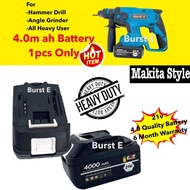 21v 4.0m Ah Battery Heavy Duty Makita Style Battery////  Wrench Lthium Li-ion Battery With More Powerful 12v 16v 18v 21v