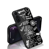 [M02] Samsung A56 Glass Glitter Softcase - Samsung A56 Glossy Case - Samsung A56 Glass Case