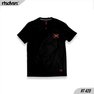 T-SHIRT LOCAL SIZE RTSDVSN 420 | SHORT SLEEVE PYRO X MOTIF | Combed T-Shirt Baju T Shirt Lelaki