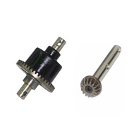 P.K.YO-Metal Rear Differential and Drive Gear for XLF F16 F17 F-16 F-17 1/14 RC Car Spare Parts Acce