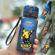 Pikachu Water Bottle Pokémon Cartoon Plastic Bottle Kid's Water Bottle Cute Bottle Kids Drinking Bot