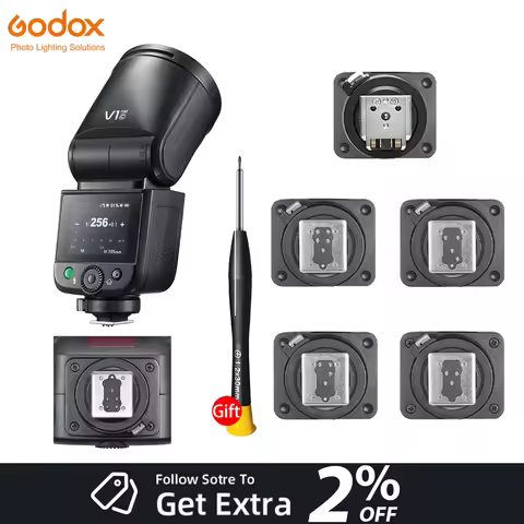 Godox V1 Mid Speedlite Hot Shoe Base Flash Hot Shoe Replace Accessories Flash Repair Parts for Sony 