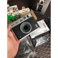 Fujifilm instax mini Evo Black Hybrid Instant Camera From JAPAN