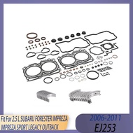 Engine Parts Full Gasket & Bearing Set Fit 06-11 Gas EJ253 EJ25 2.5 L For SUBARU FORESTER IMPREZA IM