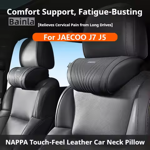 2026 NEW Car Headrest, For JAECOO J5 EV J6 J7 J8 2025, Car Neck Pillow Waist pillow Neck Support Sea