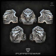 PUPPETSWAR - H.I. LION SHOULDER PADS