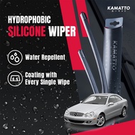 Kamatto Wiper Mercedes Benz CLK Coupe C209 (2002-2010) Hydrophobic Silicone Water Repelling Coating