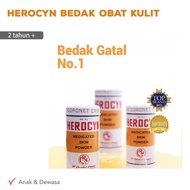 HEROCYN MEDICATED SKIN POWDER (bedak untuk gulit gatal,dan elergi