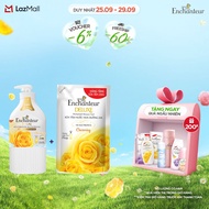 Sữa tắm nước hoa dưỡng da Enchanteur Charming/Sensation 900g