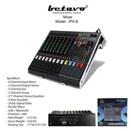 BETAVO 8 CHANNEL IPX 8 BLUETOOTH ORIGINAL AUDIO MIXER