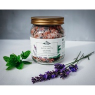 Lavender &amp; Peppermint Bath Salts Made With Pink Salt, Epsom Salt &amp; Essential Oils