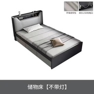 HDB Tatami Storage Bed Storage Bed Frame with Storage Drawers Double Bed Bedframe Wooden Bed Single Bed Small Apartment with Light High Storage Bed Household