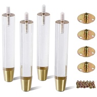 Sofa Legs Chair Legs Plexiglass Cabinet Legs Furniture Table Legs Bed Legs Bench Square Column Home 
