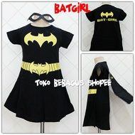 Superhero Costume Kids Dress Bat GirlsGirl Batgirl GirlsGirl