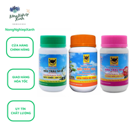 Combo 3 lọ phân bón lá NPK hiệu Đầu Trâu 501 701 901 chăm sóc lan và cây cảnh toàn diện - phan bon l