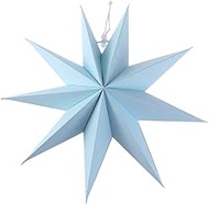 OSALADI Christmas Decor CD Player Portable Lampshade Hanging Outdoor Light Covers Puzzle Lamp Paper Star Lamp Shade Five Pointed Star Lampshade Out Door Decor Xmas 3d Ceiling Lighting