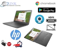 ( HP 14 inch Chromebook Google Play Store  ) Chromebook HP 14 G5 / 4GB RAM 32GB eMMc SSD / HDMI Port