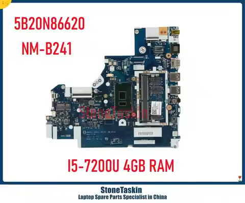 StoneTaskin Refurbished For Lenovo Ideapad 320-15IKB/320-17IKB Laptop Motherboard NM-B241 CPU I5-720