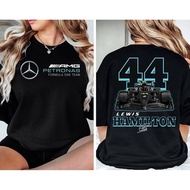 พร้อมส่งเสื้อเฮีย??? ใหม่ T-Shirtเสื้อสเวตเตอร์ Lewis Hamilton Formula 1 เสื้อ Lewis Hamilton เสื้อ
