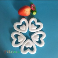 Good Player Creative Hall R358-4A Styrofoam Style~Love Heart Frame-Mother Child Heart, 7.5 * 8cm