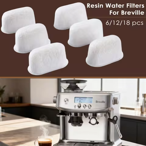 6/12/18pcs Resin Water Filters For Replacement Breville BWF100 with Ion Exchange Resin inside