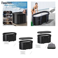 [AbabixaMY] Ice Bath Tub Bathing Tub Cold Plunge Tub Personal Hot Bath Freestanding Barrel