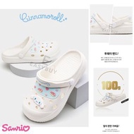 (數量有限 減價促銷) 🇰🇷 Korea Sanrio Cinnamoroll EVA Clog Slippers Slipper Children flip-flops kids shoes chi