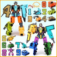Math Transforming Number Toys For Children 2 3 4 5 Years Old Smart