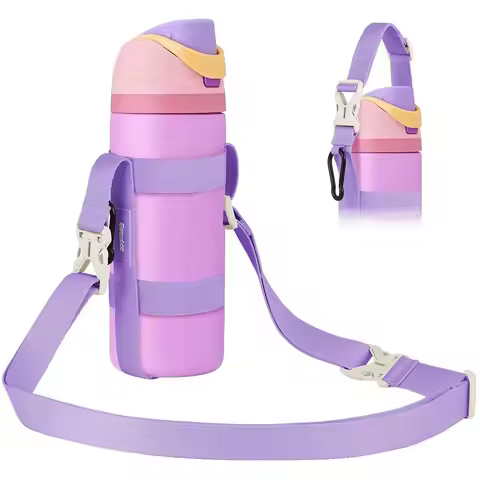 Water Bottle Holder Strap Sling, for Owala FreeSip 24 32 40 oz, Hydro Flask, Cirkul, Yeti, Stanley F