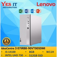 Lenovo PC IdeaCentre 3 07IRB8 90VT005EMI / 90VT005DMI Desktop PC  (8GB, 512GB SSD, Intel UHD, W11+H&
