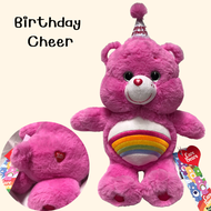 【ฟรีถุงของขวัญ】ตุ๊กตาแคร์แบร์ แคร์แบร์ของแท้  สุขสันต์วันเกิด แคร์แบร์ care bearsของขวัญวันเกิด