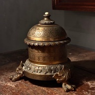 法國 1900 年代古董櫃檯鐘 (inside the drawer)