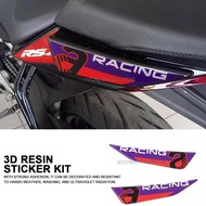 For Aprilia RS 457 rs457 2024 Motorcycle Side Sticker Non-slip Accessories Stickers Decoration Set f