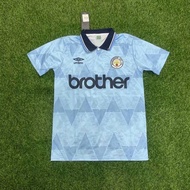 #MC 88-90 Home Retro Soccer Jersey Football