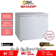 Sharp 310L Chest Freezer SJC318 | Peti Sejuk Beku