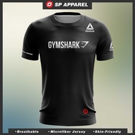 2024 fashion Gymshark Fitness the Shark Microfibre Jersey Regular Cutting Tshirt / Jersey Microfiber Dress / Jersey Sublimation / Tshirt Jersey