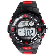 lasika F77 - Children's & Teenagers' Sports Watch - Waterproof - Digital Mode - RubberTALI - Origina
