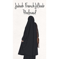 Jubah French Jilbab one piece / 2piece Preloved