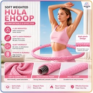 Upgrade Silent Spring Hula Hoop，Slimming Waist Fitness Hula Hoop，Portable Sports Fat Burner Hula Hoo