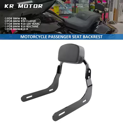 Motorcycle Passenger Seat Backrest Fit For BMW R18 /R18 Classic/R18B/R18 100 Years 2020-2023+ Cushio