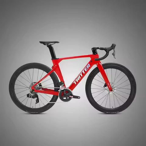 2025 TWITTER R10ET Electronic shifting TX EDS-28Speed racing T900 Carbon Road Bike Hydraulic oil dis